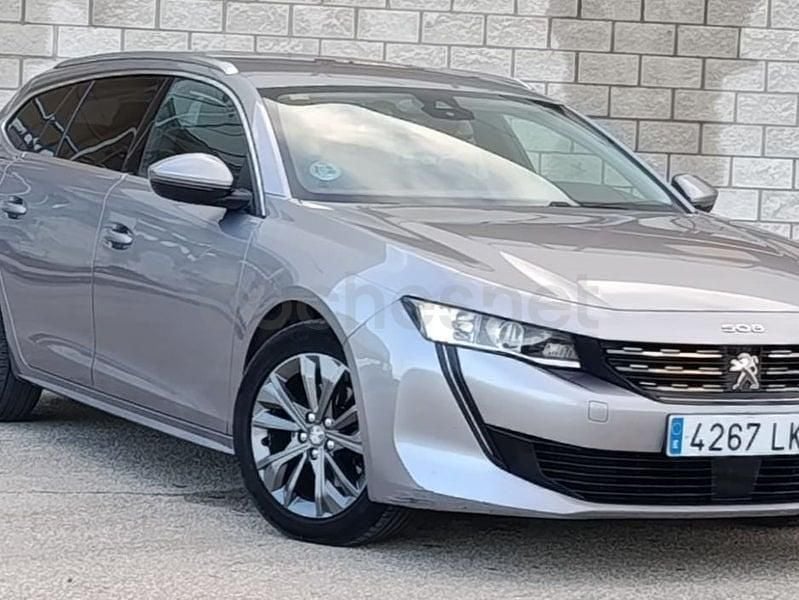 Usado Peugeot 508 Active 130 CV (95 kW) 2020 Gris / plata Familiar
