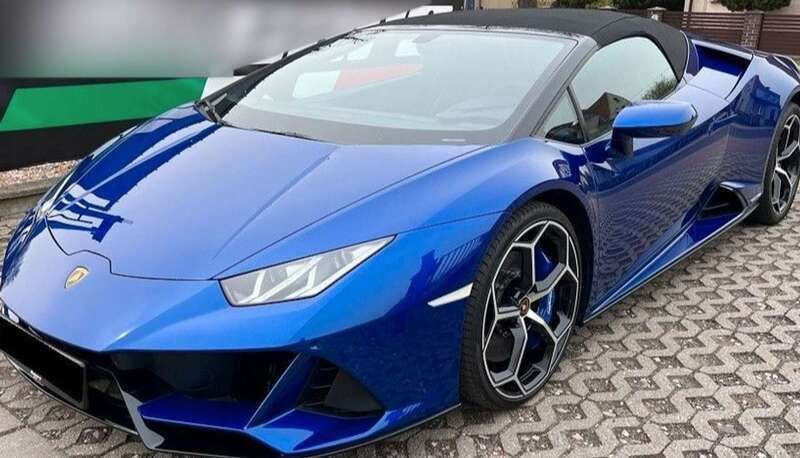 Azul Usado 2021 Lamborghini Huracán Descapotable | 369.900 € - Imagen 1/4