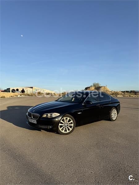 Usado BMW 523 190 CV (139 kW) 2010 Negro Berlina