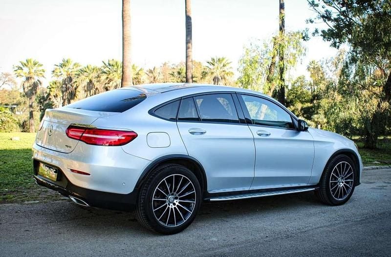 Usado Mercedes GLC220 170 HP (125 kW) 2016 Prateado Coupé