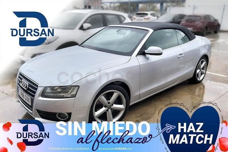 Gris Usado 2010 Audi A5 Cabriolet Premium Descapotable | 14.490 € (Precio justo) - Imagen 1/4