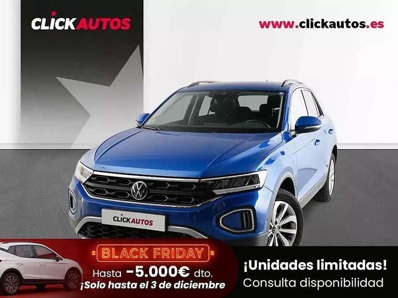 Azul Usado 2024 VW T-Roc Life SUV | 20.850 € (Precio justo) - Imagen 1/1