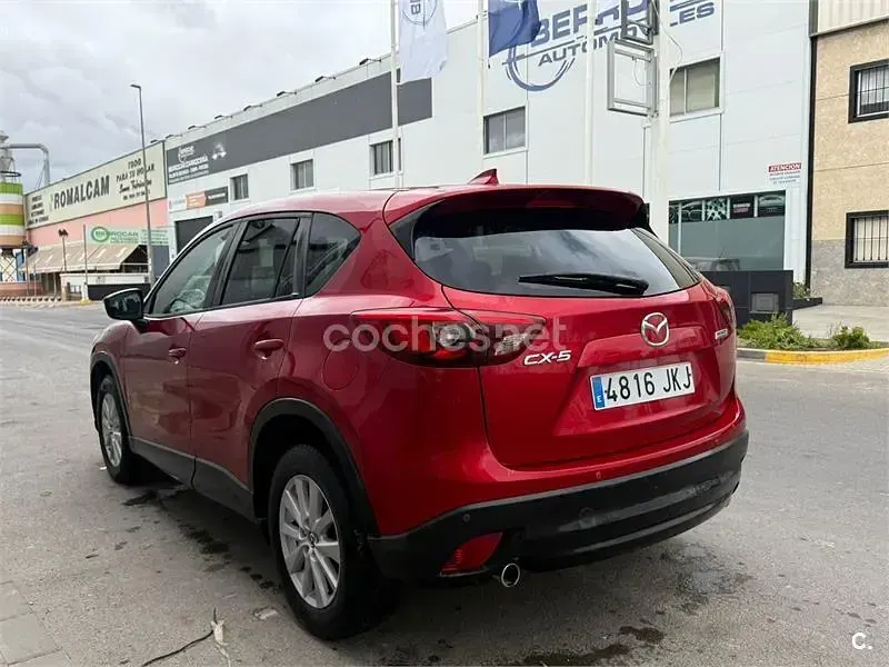 Usado Mazda CX-5 Style 150 CV (110 kW) 2015 Rojo SUV