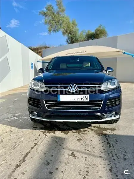 Usado VW Touareg 245 CV (180 kW) 2013 Azul SUV
