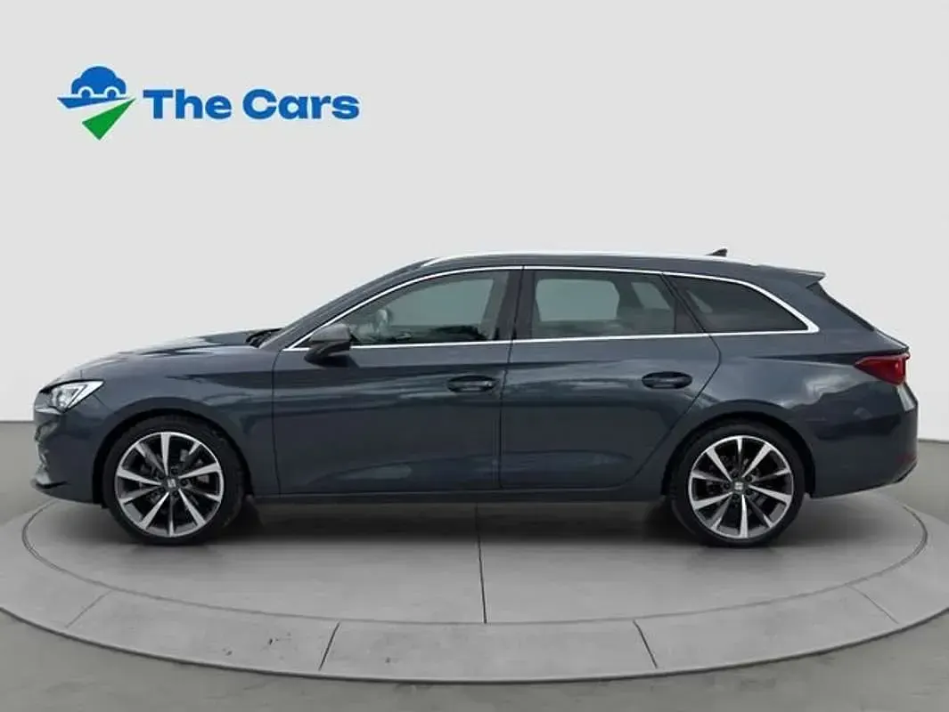 Usado Seat Leon FR 204 CV (150 kW) 2021 Gris Familiar