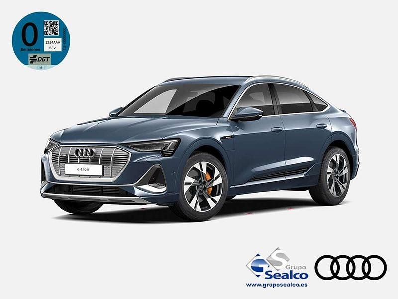 Azul Usado 2022 Audi e-tron Sportback S-line plus SUV | 48.490 € (Precio justo) - Imagen 1/4