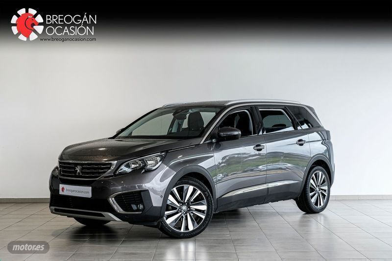Gris Usado 2019 Peugeot 5008 Allure Monovolumen | 20.900 € (Caro) - Imagen 1/4