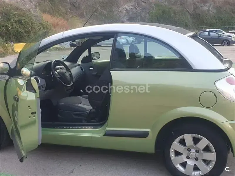 Usado Citroën C3 Pluriel Exclusive 110 CV (80 kW) 2007 Verde Descapotable