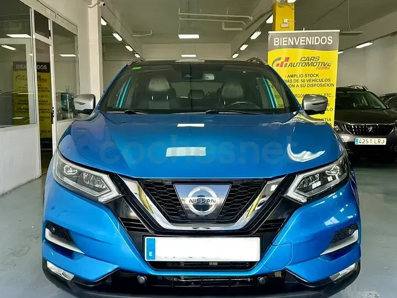 Usado Nissan Qashqai Tekna 130 CV (95 kW) 2018 Azul SUV