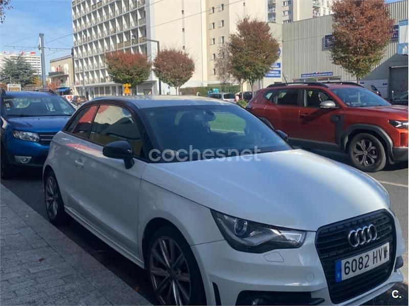 Usado Audi A1 Ambition 90 CV (66 kW) 2014 Blanco Berlina