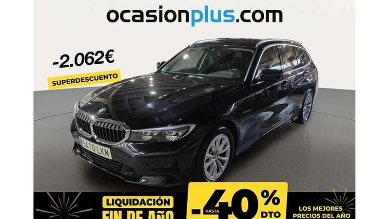 Negro Usado 2020 BMW 318 Familiar | 19.810 € (Buen precio) - Imagen 1/4