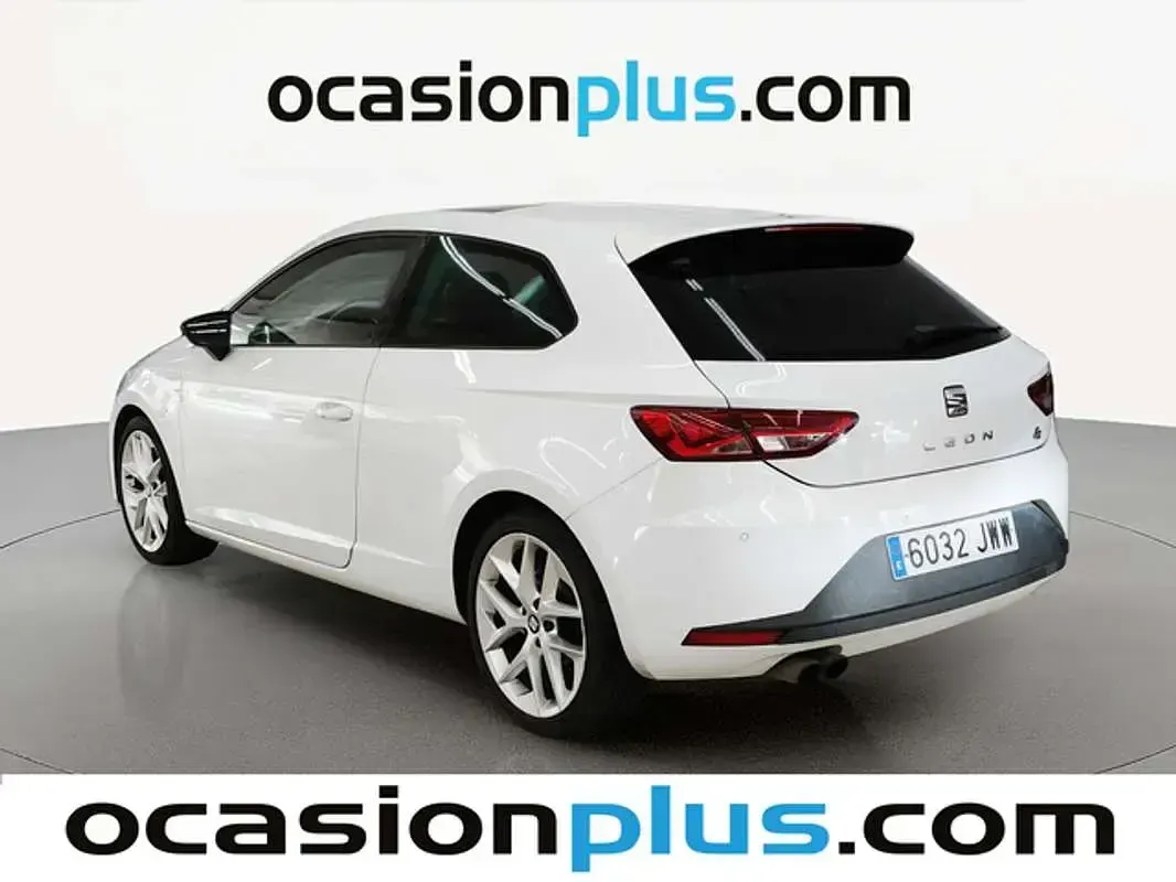 Usado Seat Leon SC FR 150 CV (110 kW) 2017 Blanco Utilitario