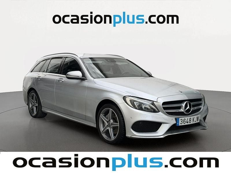 Usado Mercedes C220 AMG 170 HP (125 kW) 2018 Cinzento Carrinha