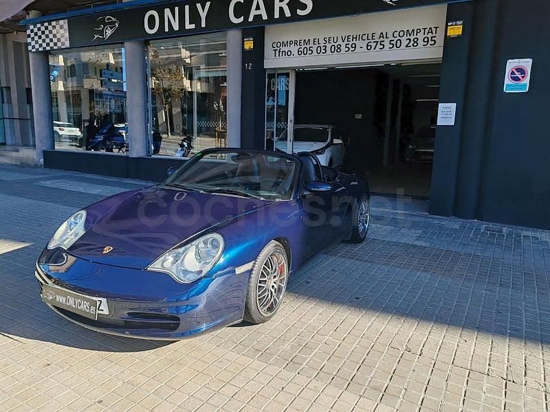 Usado Porsche Boxster Sport 204 CV (150 kW) 1997 Azul Descapotable