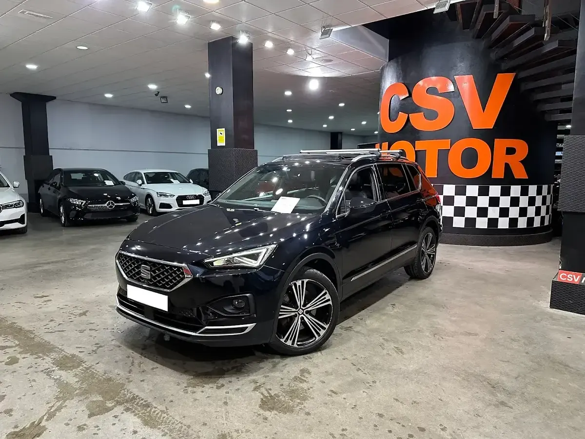 Usado Seat Tarraco XCELLENCE 245 CV (180 kW) 2021 Negro SUV
