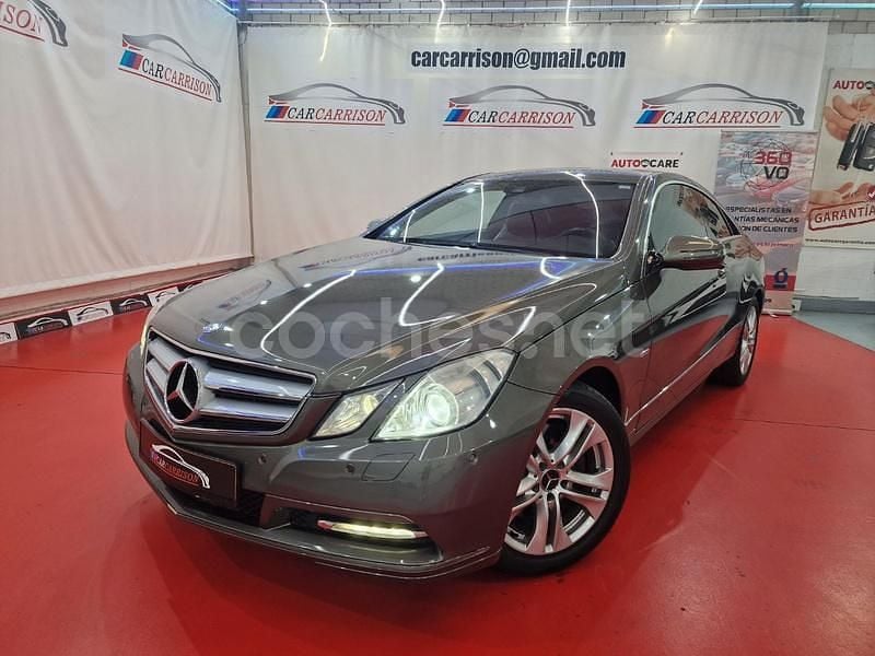Gris / plata Usado 2009 Mercedes E250 Elegance Coupe | 11.999 € (Buen precio) - Imagen 1/4