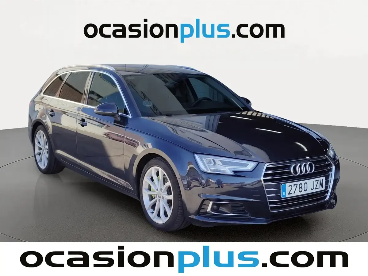 Usado Audi A4 Design 190 CV (139 kW) 2017 Azul Familiar