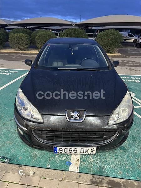 Usado Peugeot 407 Sport 136 CV (100 kW) 2005 Negro Berlina