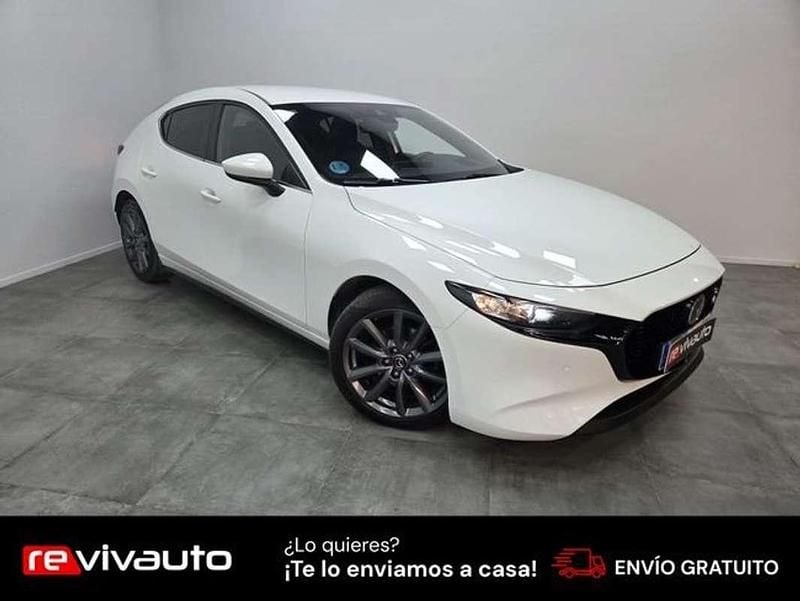 Usado Mazda 3 121 CV (88 kW) 2022 Blanco Berlina