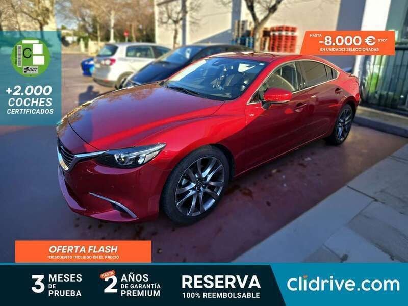 Rojo Usado 2016 Mazda 6 Berlina | 11.690 € (Super precio) - Imagen 1/3