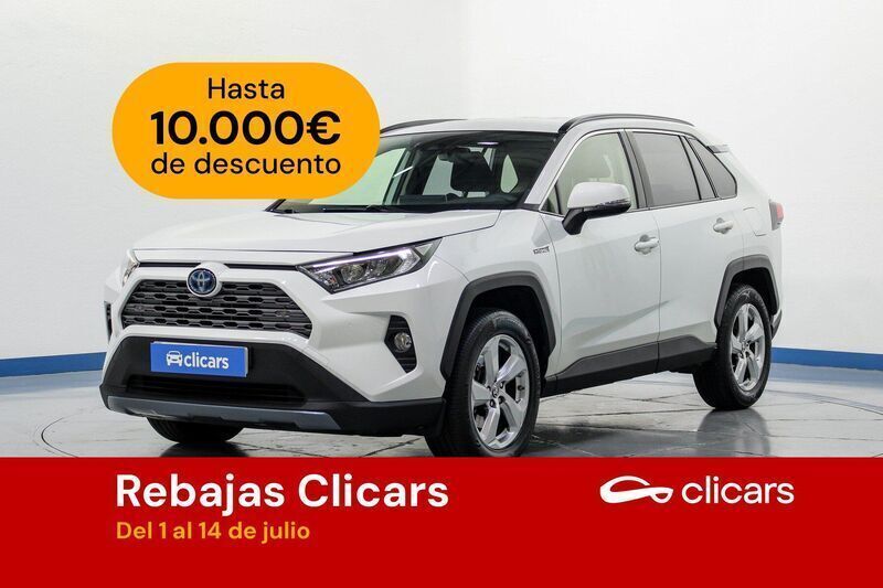 Blanco Usado 2020 Toyota RAV4 Hybrid Advance SUV | 26.990 € (Precio justo) - Imagen 1/4