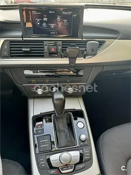 Usado Audi A6 190 CV (139 kW) 2015 Gris / plata Berlina