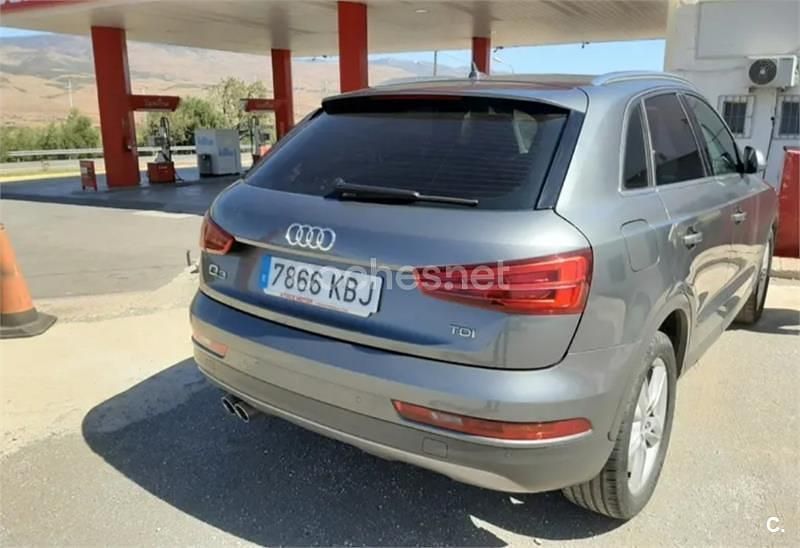 Usado Audi Q3 150 CV (110 kW) 2017 Gris / plata SUV