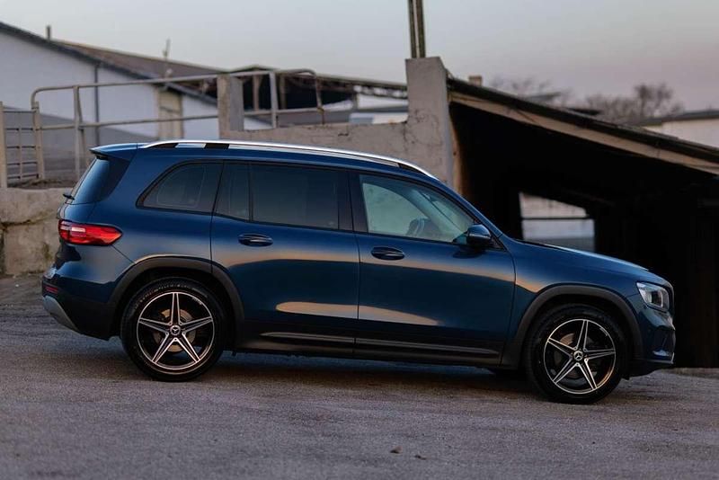 Usado Mercedes GLB200 150 CV (110 kW) 2021 Azul SUV