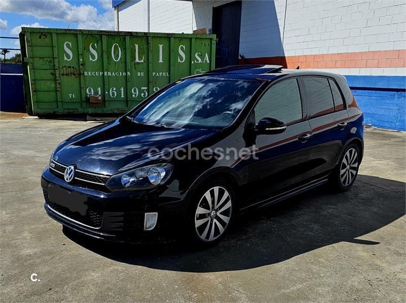 Negro Usado 2010 VW Golf VI GTD Berlina | 7650 € (Super precio) - Imagen 1/4