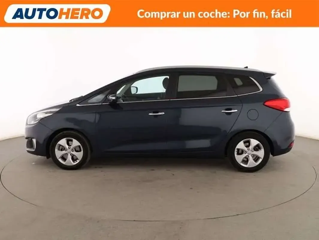 Usado Kia Carens 116 CV (85 kW) 2014 Azul Monovolumen