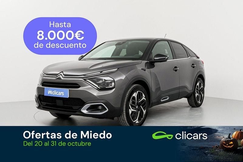 Gris / plata Usado 2023 Citroën C4 PureTech Berlina | 16.390 € (Precio justo) - Imagen 1/4