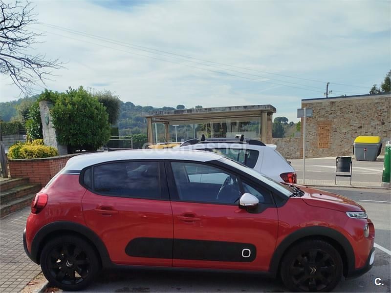 Usado Citroën C3 Feel 82 CV (60 kW) 2017 Rojo Berlina