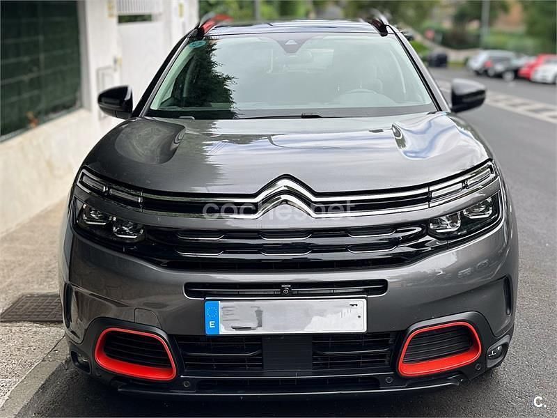 Gris / plata Usado 2019 Citroën C5 Aircross Shine SUV | 17.000 € (Precio justo) - Imagen 1/4