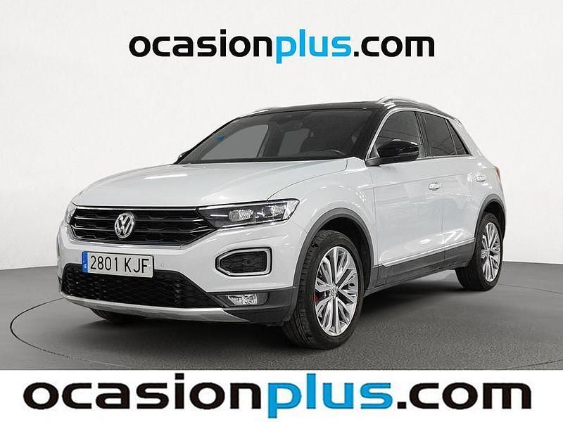 Usado VW T-Roc Sportline 190 CV (139 kW) 2018 Gris plata SUV