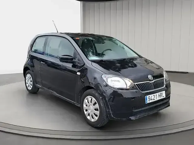 Usado Skoda Citigo Active 60 CV (44 kW) 2013 Negro Utilitario