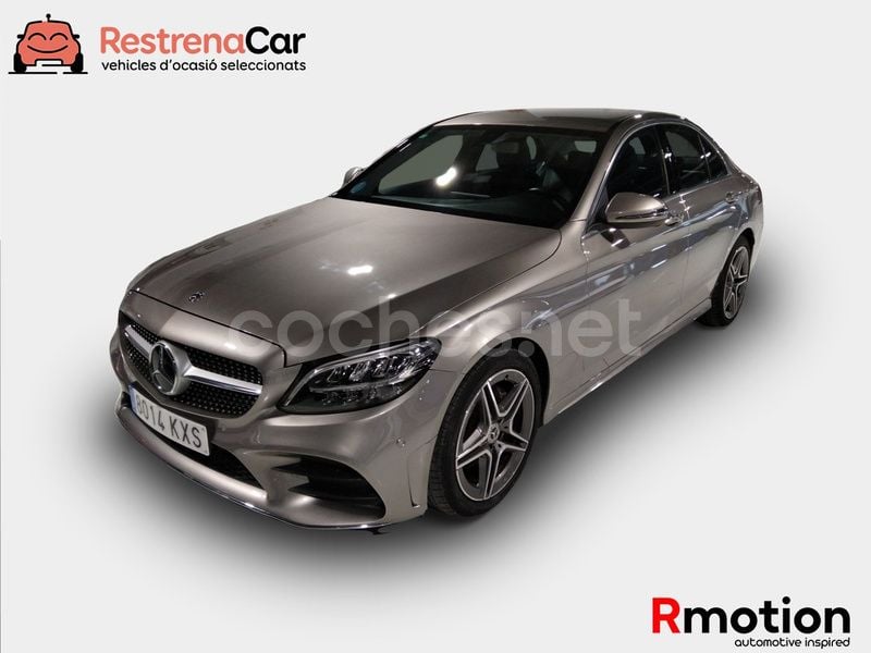 Gris Usado 2019 Mercedes C200 Berlina | 27.990 € (Buen precio) - Imagen 1/4