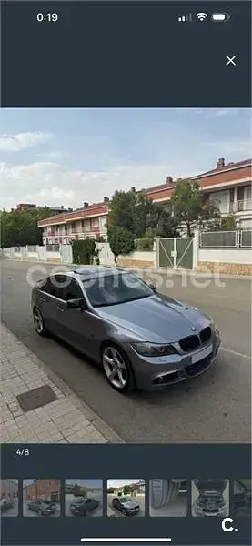 Usado BMW 320 177 CV (130 kW) 2009 Gris / plata Berlina