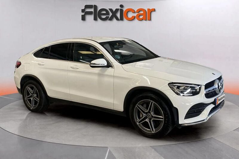Blanco Usado 2021 Mercedes GLC220 Coupe | 42.190 € (Buen precio) - Imagen 1/4