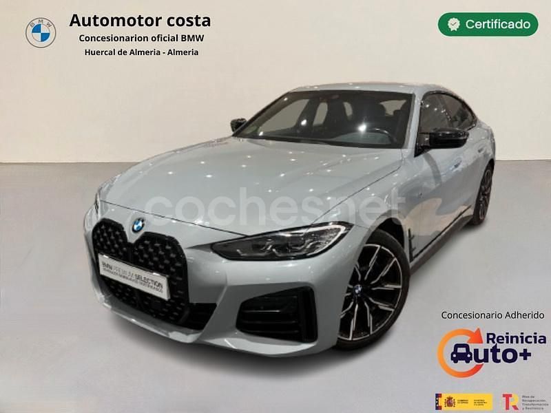 Gris / plata Usado 2022 BMW 420 Gran Coupé Coupe | 38.900 € (Precio justo) - Imagen 1/4