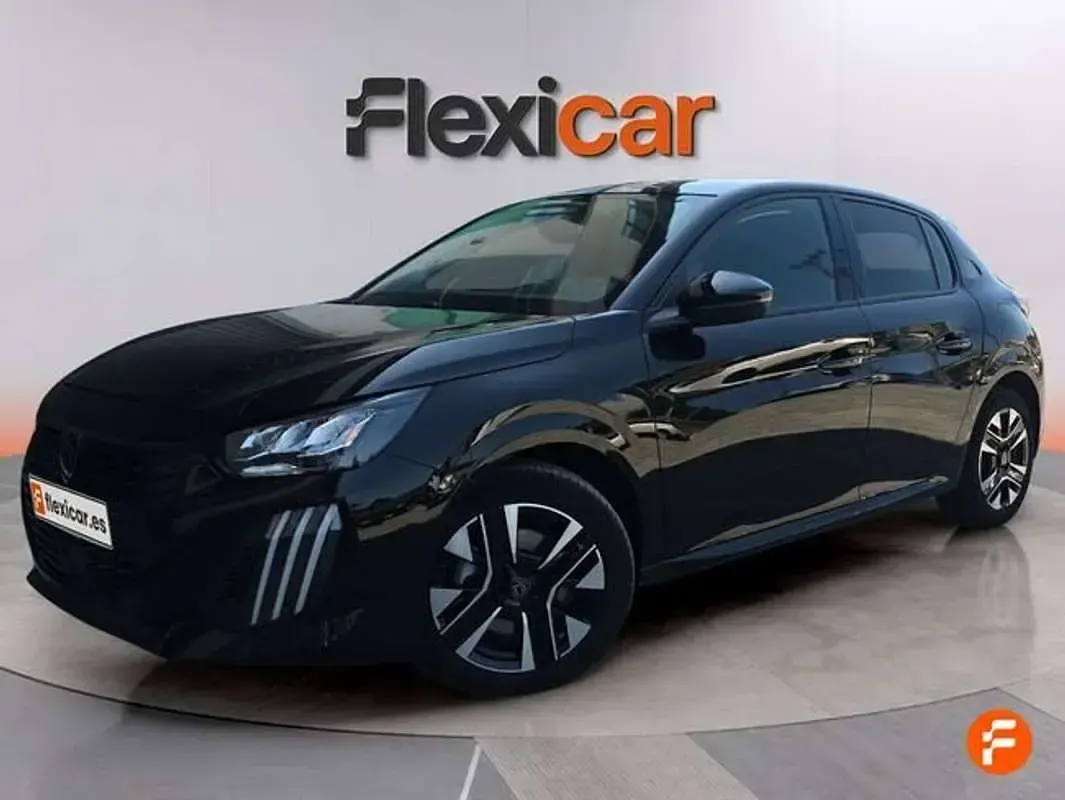 Usado Peugeot 208 Allure 101 CV (74 kW) 2025 Negro Utilitario
