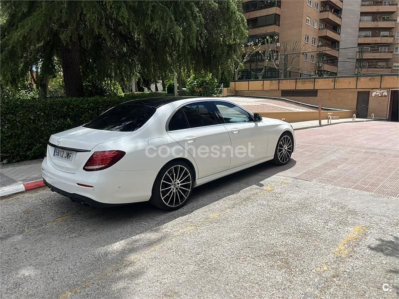 Usado Mercedes E220 194 CV (142 kW) 2017 Blanco Berlina