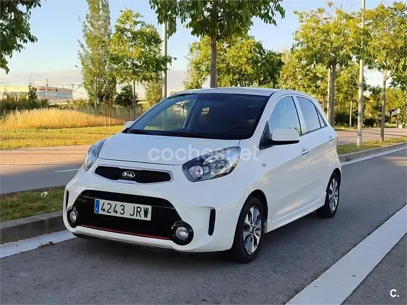 Usado Kia Picanto 66 CV (48 kW) 2016 Blanco Utilitario