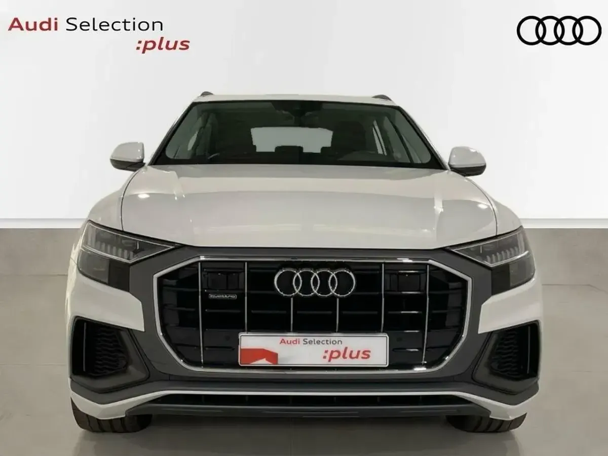 Usado Audi Q8 S-Line 286 CV (210 kW) 2020 Blanco SUV