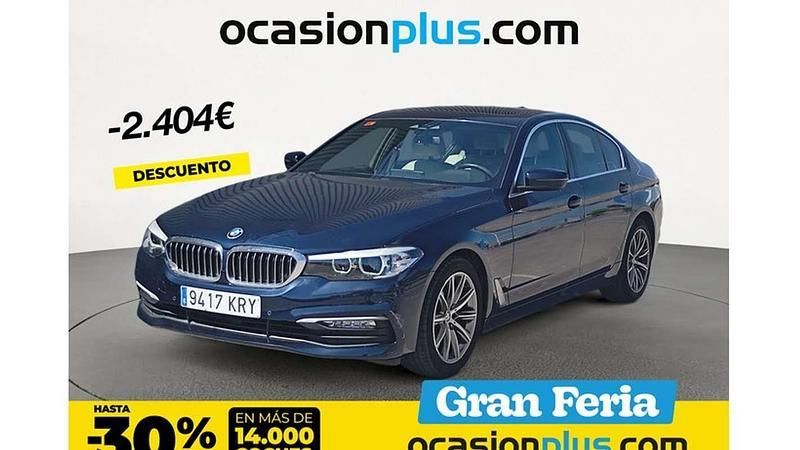 Azul Usado 2018 BMW 520 Berlina | 24.046 € (Buen precio) - Imagen 1/4