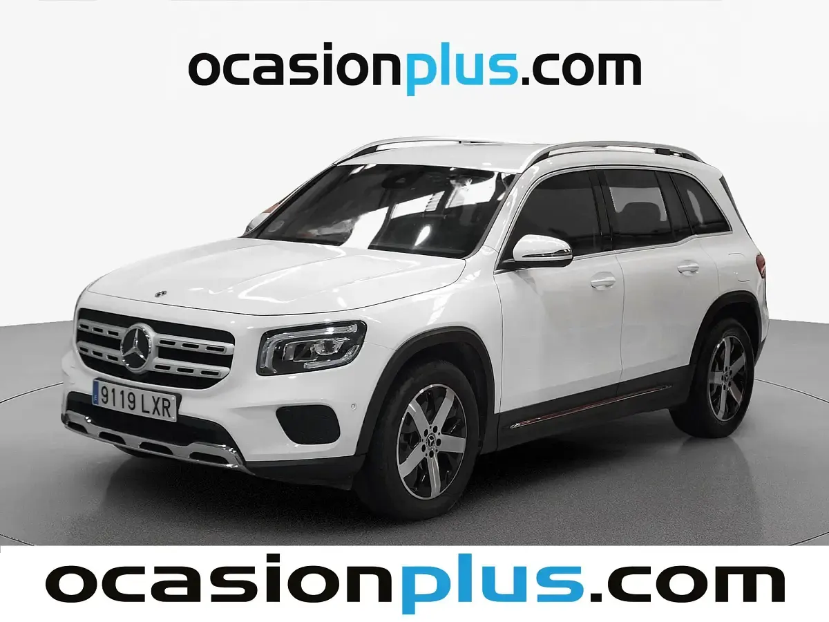 Usado Mercedes GLB200 150 CV (110 kW) 2022 Blanco SUV