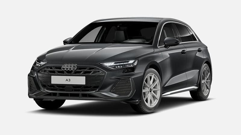 Gris Usado 2025 Audi A3 S-Line | 37.900 € (Precio justo) - Imagen 1/4