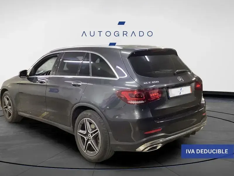 Usado Mercedes GLC200 197 CV (144 kW) 2020 Gris / plata SUV