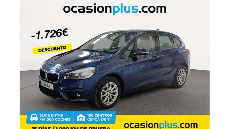 Azul Usado 2019 BMW 218 Active Tourer Monovolumen | 15.591 € (Buen precio) - Imagen 1/4