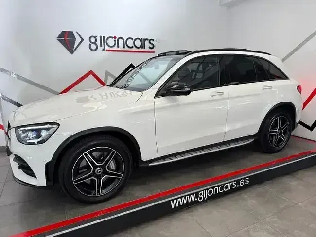 Usado Mercedes GLC220 194 CV (142 kW) 2021 Blanco SUV