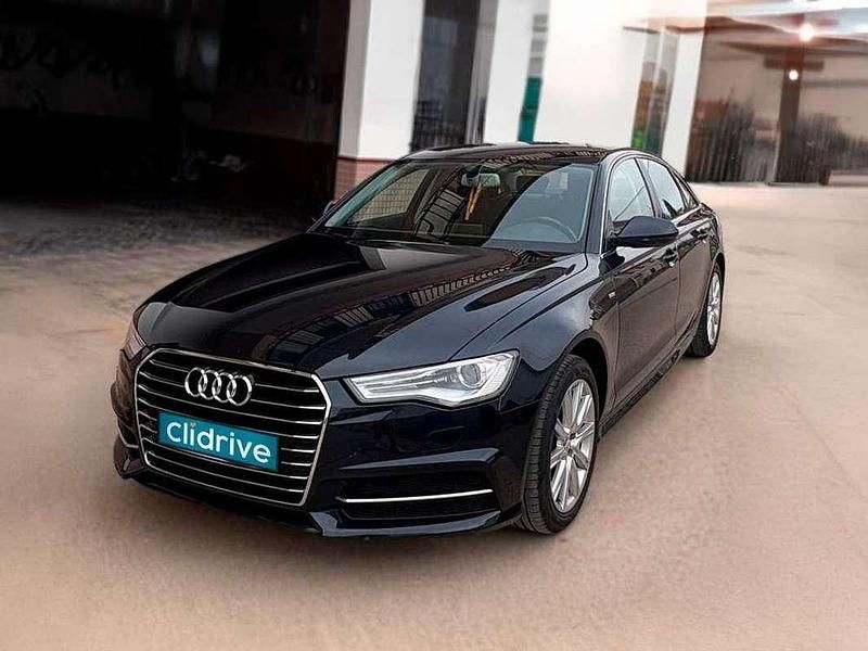 Usado Audi A6 S-Line 190 CV (139 kW) 2015 Azul Berlina